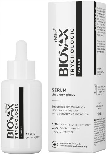 BIOVAX - TRYCHOLOGIC Siwienie - Serum do skóry głowy - 50 ml 