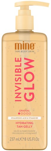 MineTan - INVISIBLE GLOW - Hydrating Tan Gelly - Nawilżający żel samoopalający - Gradual - 237 ml