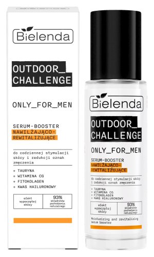 Bielenda - Outdoor Challenge - Serum-Booster Moisturizing and Revitalising - Nawilżająco-rewitalizujące serum-booster do twarzy - 30 ml