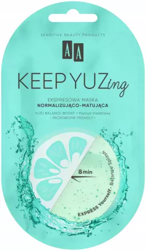 AA - KEEP YUZing - Express Normalizing and Mattifying Face Mask - 7 ml