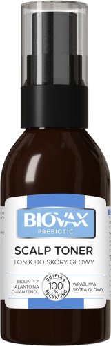 BIOVAX - PREBIOTIC - Scalp Toner - Tonik do skóry głowy - 100 ml