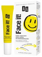 AA - Face It! - S.O.S. Punktowy krem-serum na niedoskonałości - 15 ml 