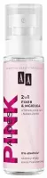 AA - PINK ALOES - Make-Up Spray - Utrwalająco-nawilżający spray do makijażu 2w1 - 100 ml