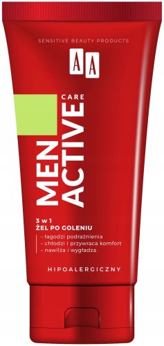 AA - Men Active Care - Żel po goleniu 3w1 - 100 ml 