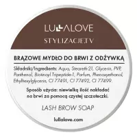 LULLALOVE x Stylizacje - Mydło do brwi z odżywką - Brązowe - 30 ml