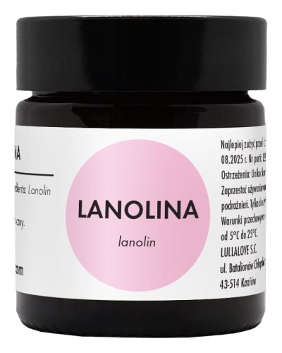 LULLALOVE - Lanolina kosmetyczna - 30 ml