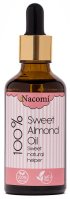 Nacomi - Sweet Almond Oil - 100% naturalny olej ze słodkich migdałów - 50 ml