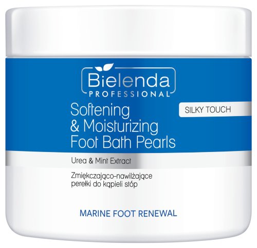 Bielenda Professional - Marine Foot Renewal - Softening & Moisturizing Foot Bath Pearls - Zmiękczająco-nawilżające perełki do kąpieli stóp - 400 g 