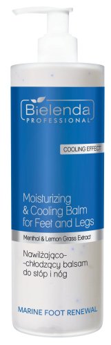 Bielenda Professional - Marine Foot Renewal - Moisturizing & Cooling Balm for Feet and Legs - Nawilżająco-chłodzący balsam do stóp i nóg - 500 ml 