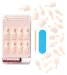 ​KISS - Salon Acrylic French - Nude Breathtaking - Sztuczne paznokcie + klej do tipsów - 28 sztuk + 2 g - RS KAN01