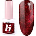 Hi Hybrid - Sparkle - Professional UV Hybrid - Hybrid Nail Polish - 5 ml - #232 Glitter Red  - #232 Glitter Red 