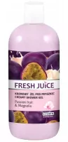 Fresh Juice - Creamy Shower Gel - Passion Fruit & Magnolia - 500 ml 