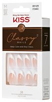 KISS - Classy Nails - Artificial Nails + Tip Glue - 28 Pieces + 2 g - M Dashing