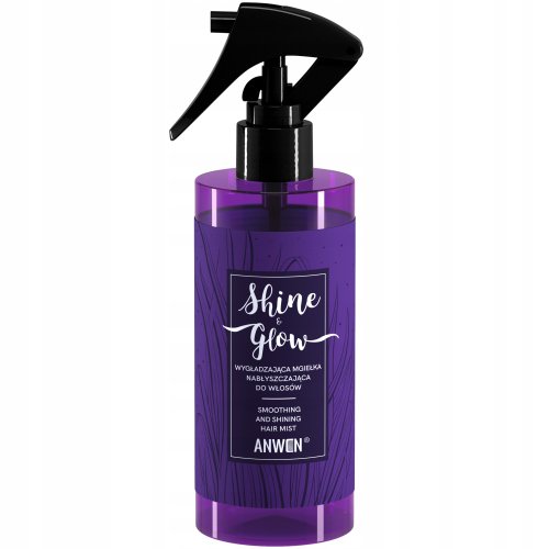 ANWEN - Shine & Glow - Smoothing and Shining Hair Mist - Wygładzająca mgiełka nabłyszczająca do włosów - 150 ml 