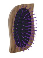 ANWEN - Travel Hair Brush - Mini Wooden Hair Brush - Mini drewniana szczotka do włosów 