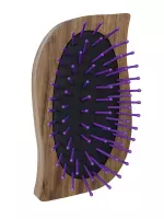 ANWEN - Travel Hair Brush - Mini Wooden Hair Brush - Mini drewniana szczotka do włosów 