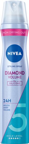 Nivea - Diamond Volume Styling Spray - Lakier do stylizacji włosów - 5 - 250 ml
