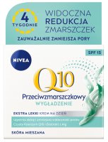 Nivea - Q10 - Przeciwzmarszczkowe Wygładzenie - Ekstra lekki krem do twarzy na dzień SPF15 - 50 ml