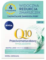 Nivea - Q10 - Przeciwzmarszczkowe Wygładzenie - Ekstra lekki krem do twarzy na dzień SPF15 - 50 ml
