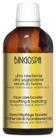 BINGOSPA - Gold Glycerin - Face Care Smoothing Booster - Serum glicerynowe do twarzy z kwasem hialuronowym i witaminą E - 100 ml