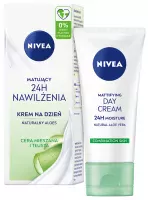 Nivea - 24H Moisturizing - Mattifying Face Day Cream - Combination and Oily Skin - 50 ml 