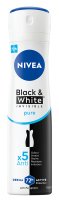 Nivea - Black & White Invisible - Pure - 72H Anti-Perspirant - Antyperspirant w aerozolu dla kobiet - 150 ml