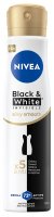 Nivea - Black & White Invisible - Silky Smooth - 72H Anti-Perspirant - Antyperspirant w sprayu dla kobiet - 250 ml