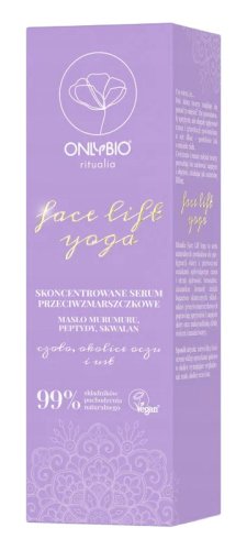 ONLYBIO - Ritualia - Face Lift Yoga - Skoncentrowane serum przeciwzmarszczkowe - 15 ml