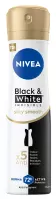 Nivea - Black & White Invisible - Silky Smooth - 72H Anti-Perspirant - Antyperspirant w sprayu dla kobiet - 150 ml