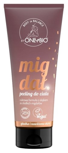 ONLYBIO - Body in Balance - Peeling do ciała - Migdał - 200 ml