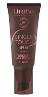 Lirene - Single Touch SPF50 - Moisturizing Covering Foundation - 30 ml