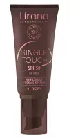 Lirene - Single Touch SPF50 - Moisturizing Covering Foundation - 30 ml