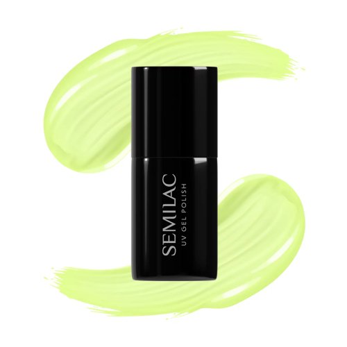 Semilac - Pastelowe Neony - UV Gel Polish - Hybrydowy lakier do paznokci - 7 ml - 604 Luminous Lemon
