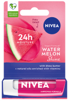 Nivea - WATERMELON SHINE - 24h Moisture Lip Balm - Pielęgnująca pomadka do ust - Arbuz - 4,8 g