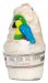 Bomb Cosmetics - Shake your Tail Feather Bath Mallow - Nawilżająca babeczka do kąpieli - PAPUŻKA