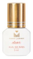 Many Beauty - Many Lashes - Dear Eyelash Adhesive - Bezbarwny klej do przedłużania rzęs - Clear - 5 ml