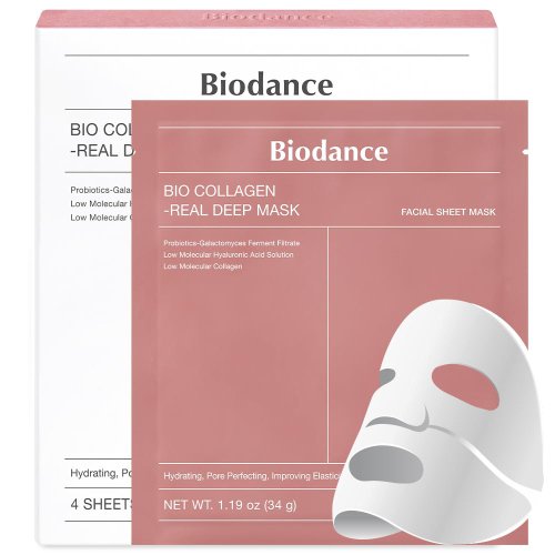 Biodance - Bio Collagen - Real Deep Mask - Firming Collagen Face Mask - 4 pcs.   