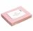 Many Beauty - Mini Nail Buffers - Zestaw mini bloczków polerskich 100/180 - Różowe - 50 sztuk