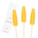 Many Beauty - Mascara Brush - Jednorazowe szczoteczki do rzęs - Złoty brokat - 50 szt.