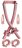 Many Beauty - Hair Curler with Rubber Bands and Clips - Pink