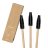Many Beauty - Bamboo eyelash brushes - Black - 25 pcs