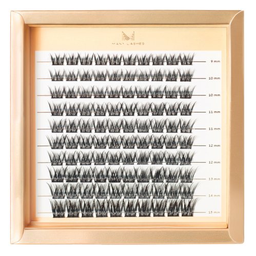 Many Beauty - Many Lashes - Master Box - V-Lashes Wonder - Large set of eyelashes - B - 100 pcs