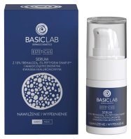 BASICLAB - ESTETICUS - Serum z 10% trehalozą, 5% peptydami snap-8 i małocząsteczkowym kwasem hialuronowym - Dzień/Noc - 15 ml