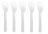 Many Beauty - Disposable Csmetic Spatulas for Creams and Masks - White - 25 pcs