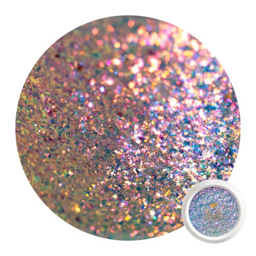 Many Beauty - Sparkling Ambrosia - Foil Cosmetic Pigment - 1 ml - 05 Apollo