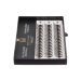 Many Beauty - Many Lashes - 14D SUPERBLACK - Silk Eyelashes Individual - Silk eyelashes in clusters - CC - 0.10mm - 60 pcs