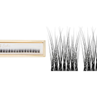 Many Beauty - Many Lashes - Infinity Lashes - No. 03 - Bonding eyelashes in tufts - C - 28 pcs - C 9mm - C 9mm