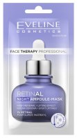Eveline Cosmetics - FACE THERAPY PROFESSIONAL - Retinal Night Ampoule Mask - Creamy Face Mask for Mature Skin - 8 ml