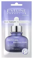 Eveline Cosmetics - FACE THERAPY PROFESSIONAL - Retinal Night Ampoule Mask - Kremowa maseczka do twarzy do skóry dojrzałej - 8 ml