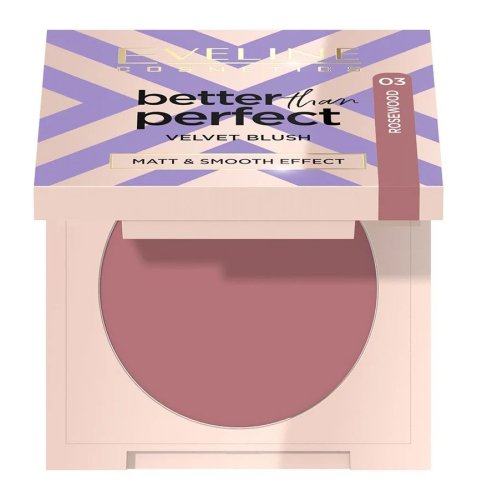 Eveline Cosmetics - Better than Perfect - Velvet Blush - 03 Rosewood